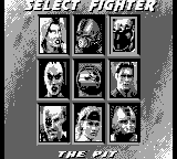 Mortal Kombat 3 screenshot 4 for GameBoy